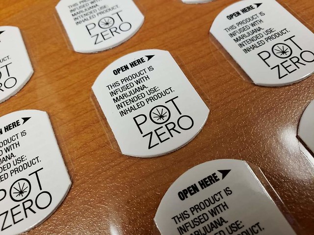 Hemp Stickers to Leverage Marketing Labels